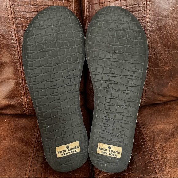 Kate Spade Platform Wedge Thong Style Slip On Sandals - Picture 4 of 10